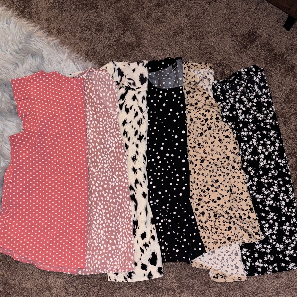 Multi-color Set Blouses